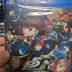 ps4 페로소나5 로얄 새상품 디스크 이탈된 상태