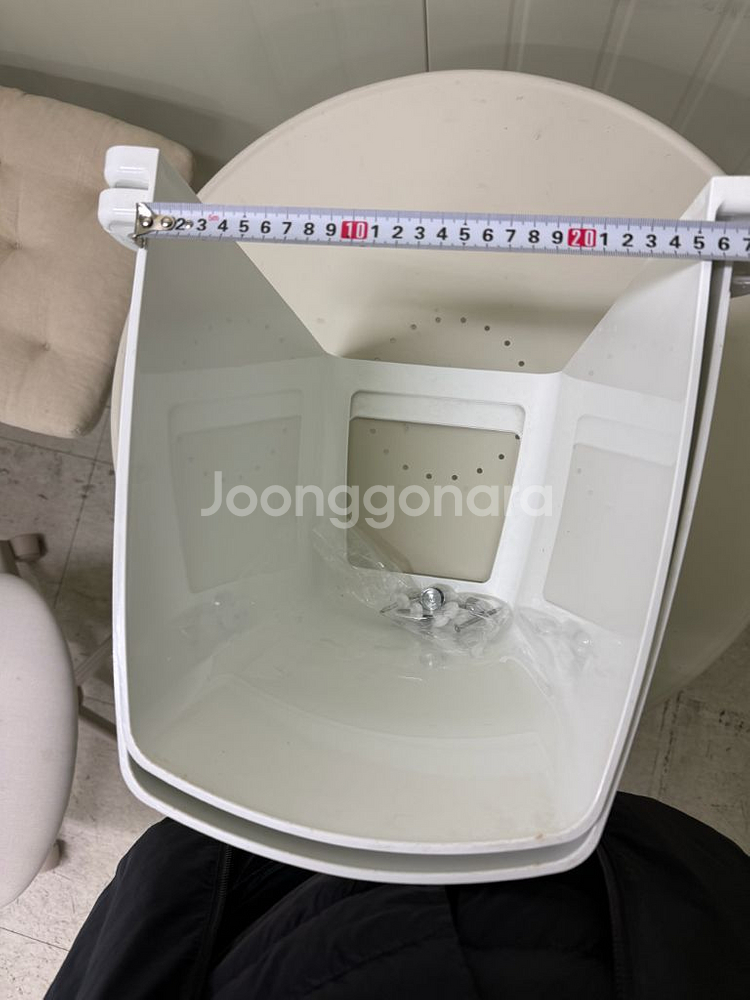 (신축 탈거 2개) 세면대 하부 커버. 가로 25.5 세로 31 높이 33--2