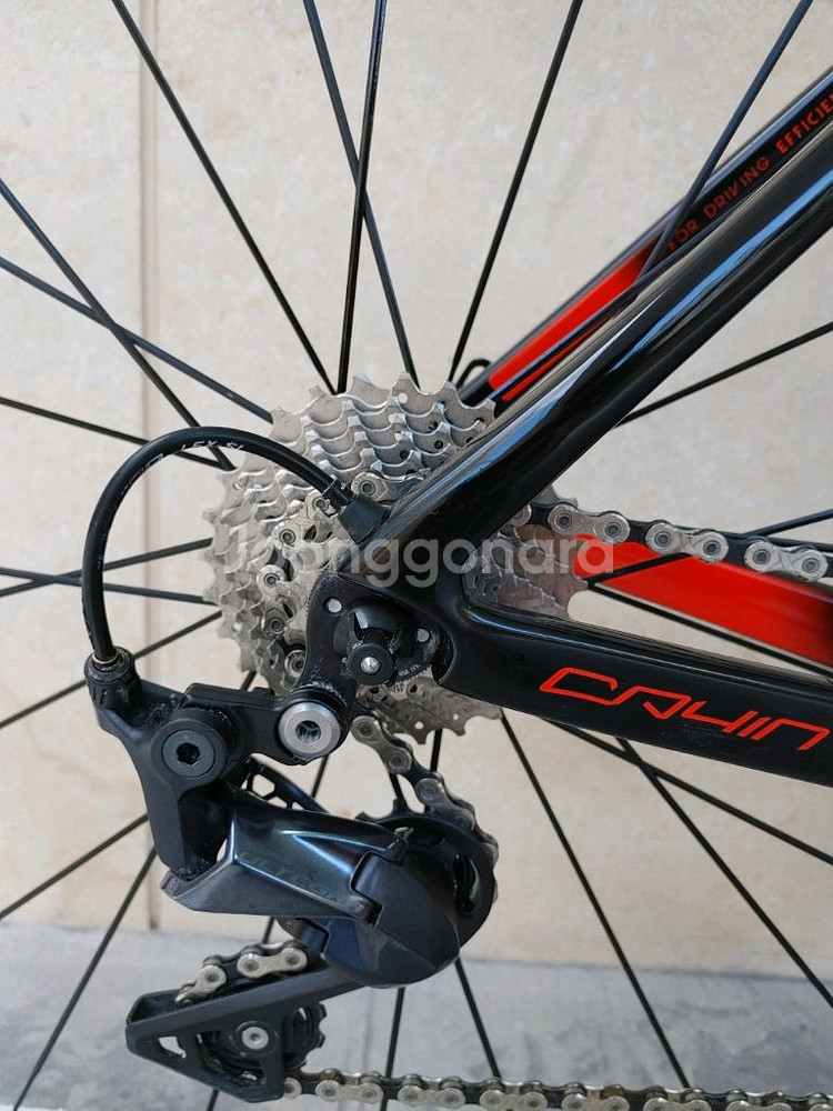 가성비 좋은 20년 첼로 케인s8 풀 울테그라 카본 로드자전거 470사이즈 팔아요.--4