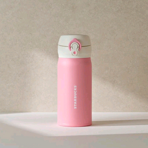 스타벅스 워드마크 핑크 보온병