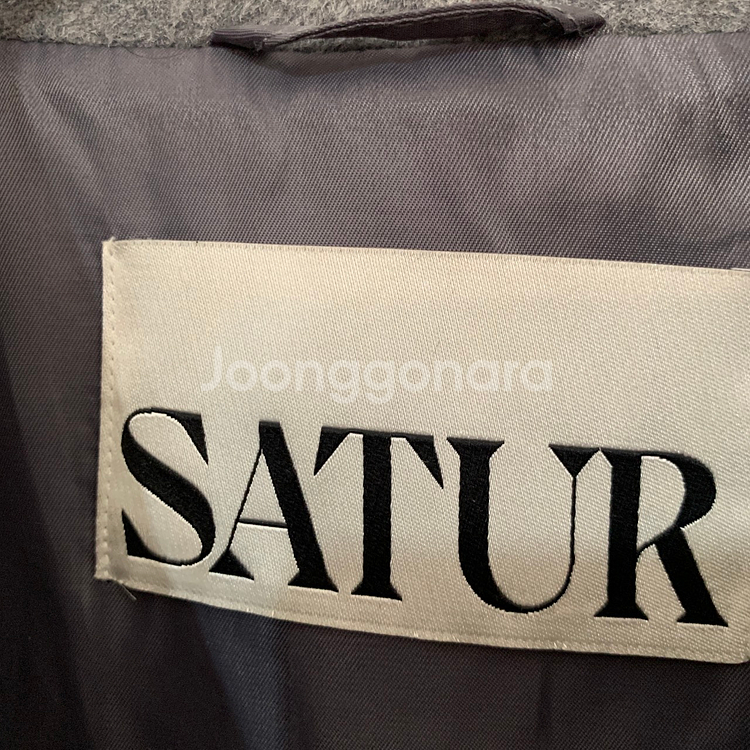 XL SATUR 세터 퍼시 칼라리스 바시티 자켓--5