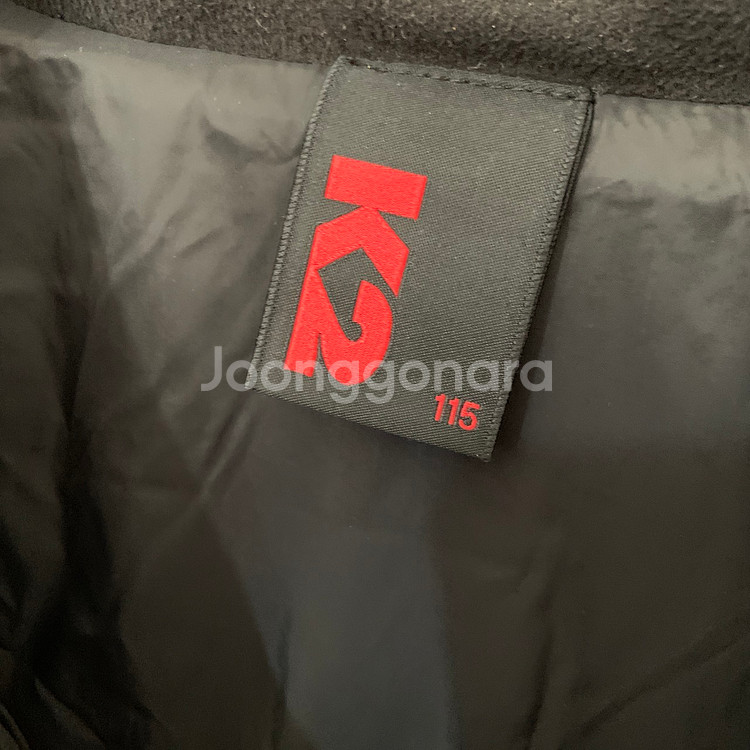 115 XXXL K2 빅사이즈 구스다운 거위털 퀼팅 경량 패딩--3