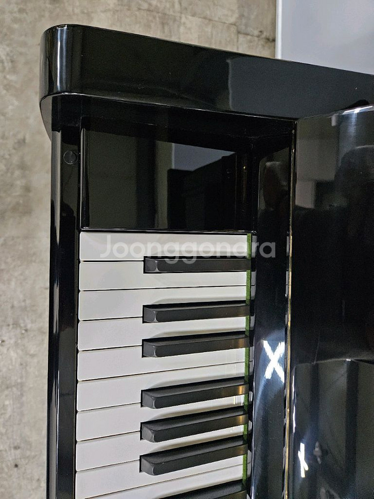 야마하피아노 U-1블랙 made in japan--1