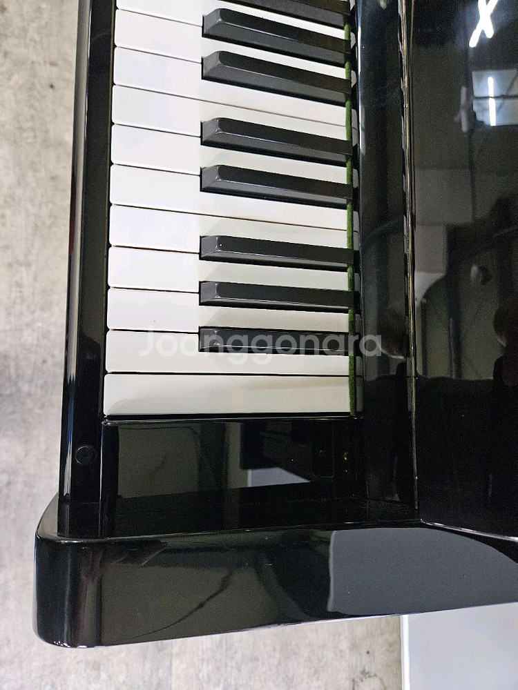 야마하피아노 U-1블랙 made in japan--2