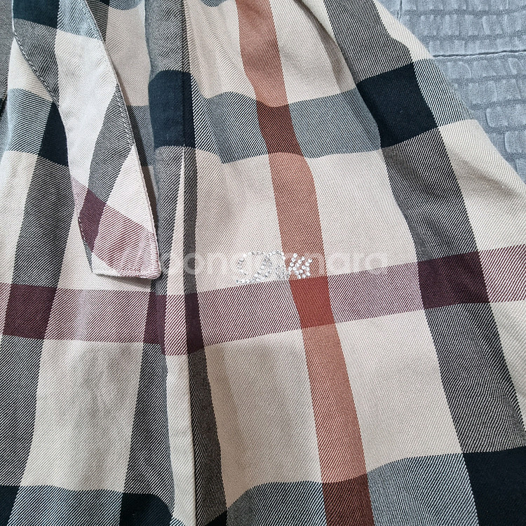 닥스키즈 여아 체크 원피스--3