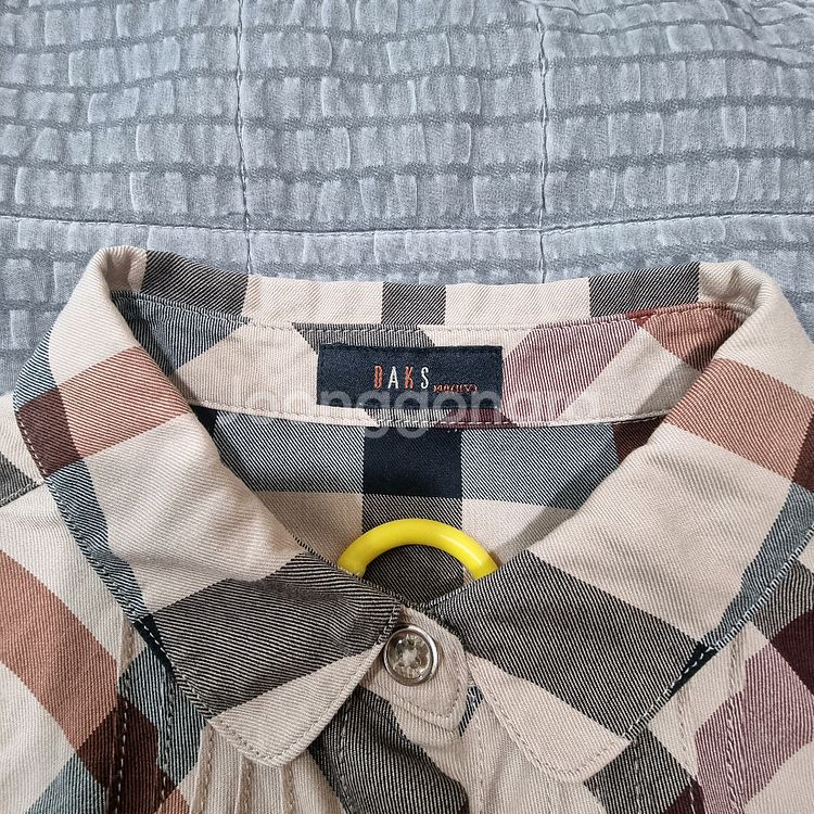 닥스키즈 여아 체크 원피스--2