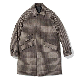 XL 유니폼브릿지 울 발마칸 체크 코트