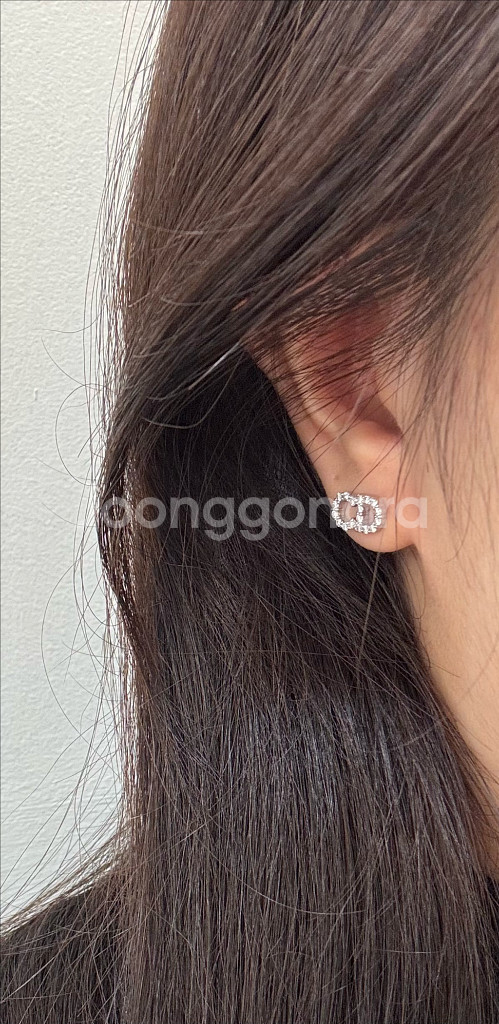 14k 목걸이 귀걸이 세트--1