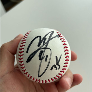 장종훈 친필 싸인볼