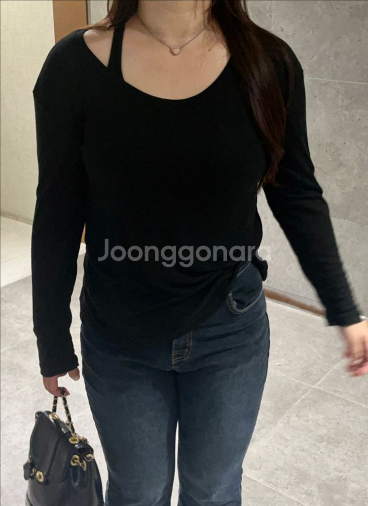 하티66 홀터넥 나시 긴팔세트--0