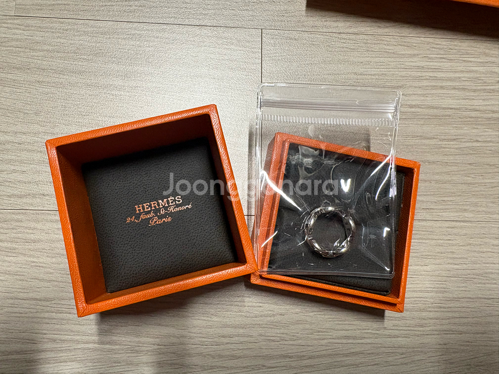 에르메스 샹달반지 48호 팝니다.--1