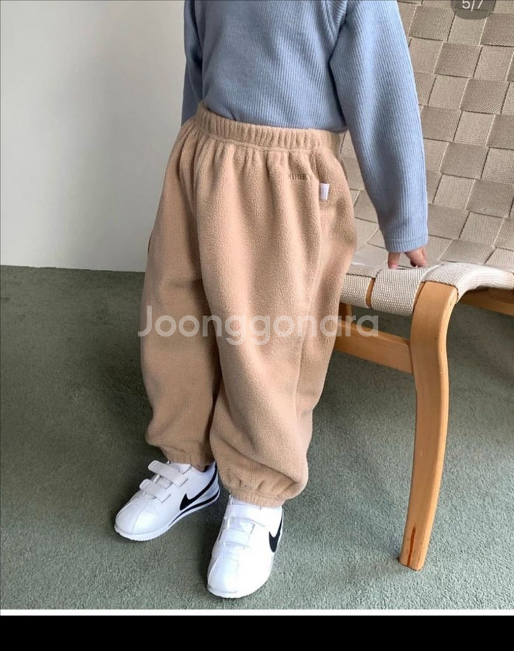 ourbev 아베브 플리스 조거 팬츠 아이스민트 2XL--7