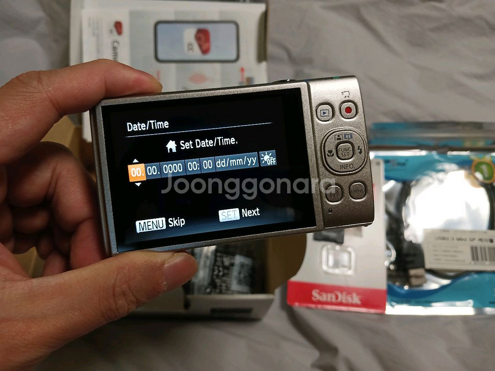 캐논 익서스 IXUS 285 HS 디지털카메라 빈티지 디카--3