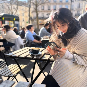 이세이미야케 이청아 웨이버링 코트, 플리츠플리즈 ~