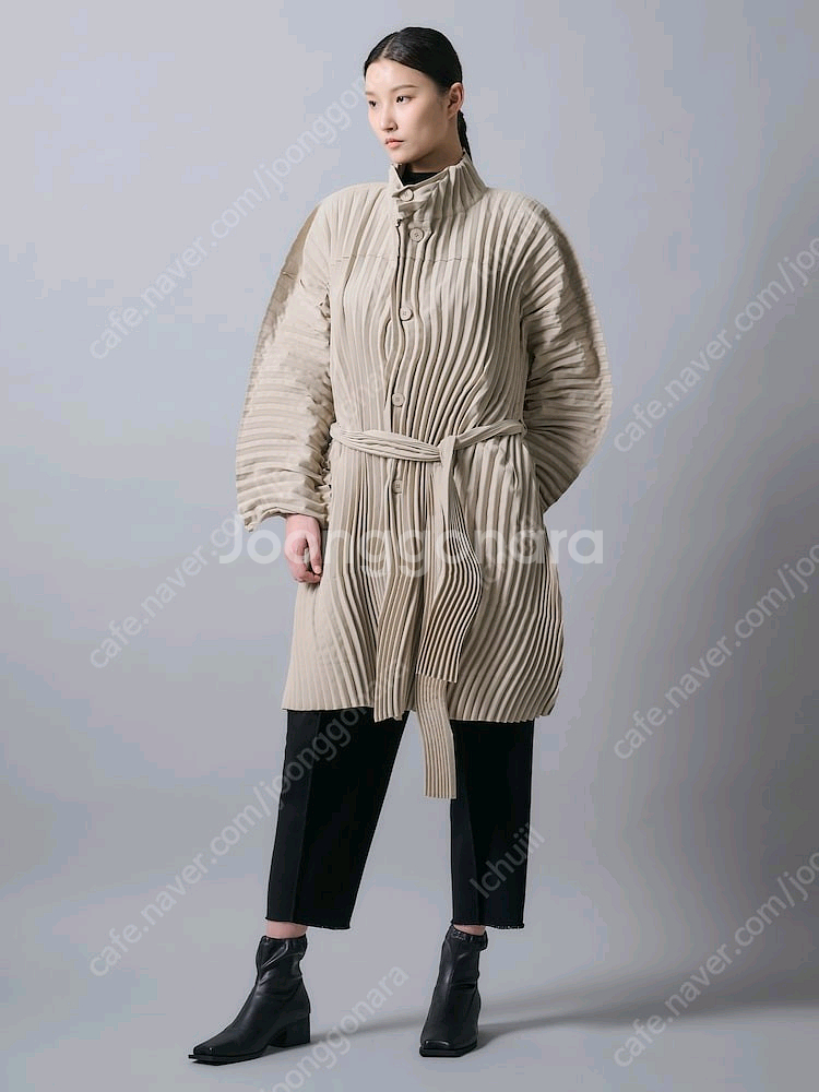 이세이미야케 이청아 웨이버링 코트, 플리츠플리즈 ~--5