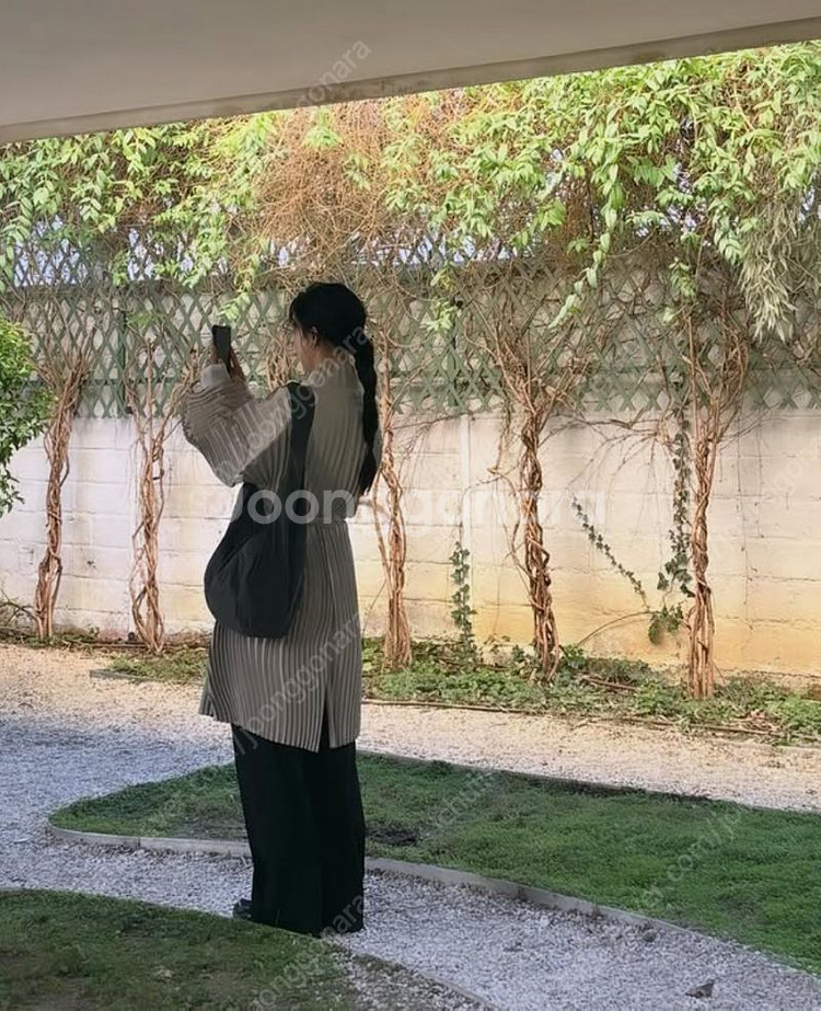 이세이미야케 이청아 웨이버링 코트, 플리츠플리즈 ~--3