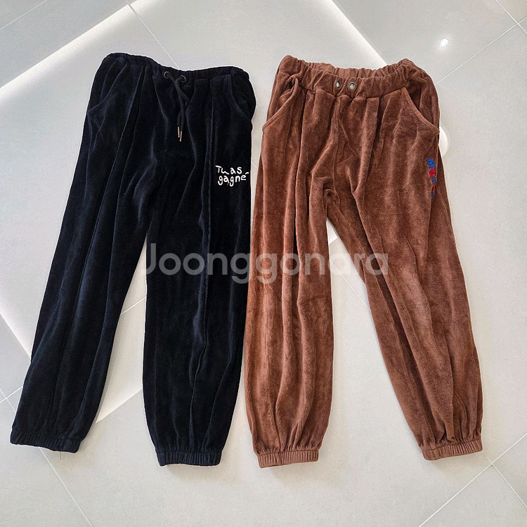 리미떼두두 벨로아팬츠 2XL--0