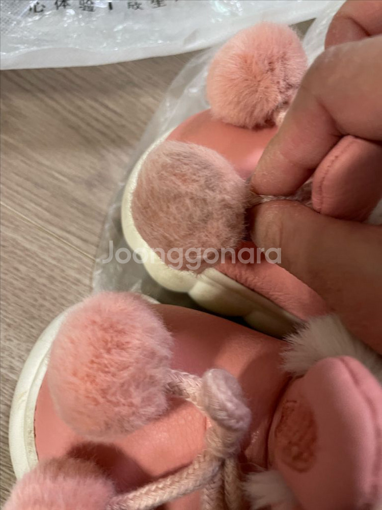 여아 겨울 털부츠 / 140사이즈--4