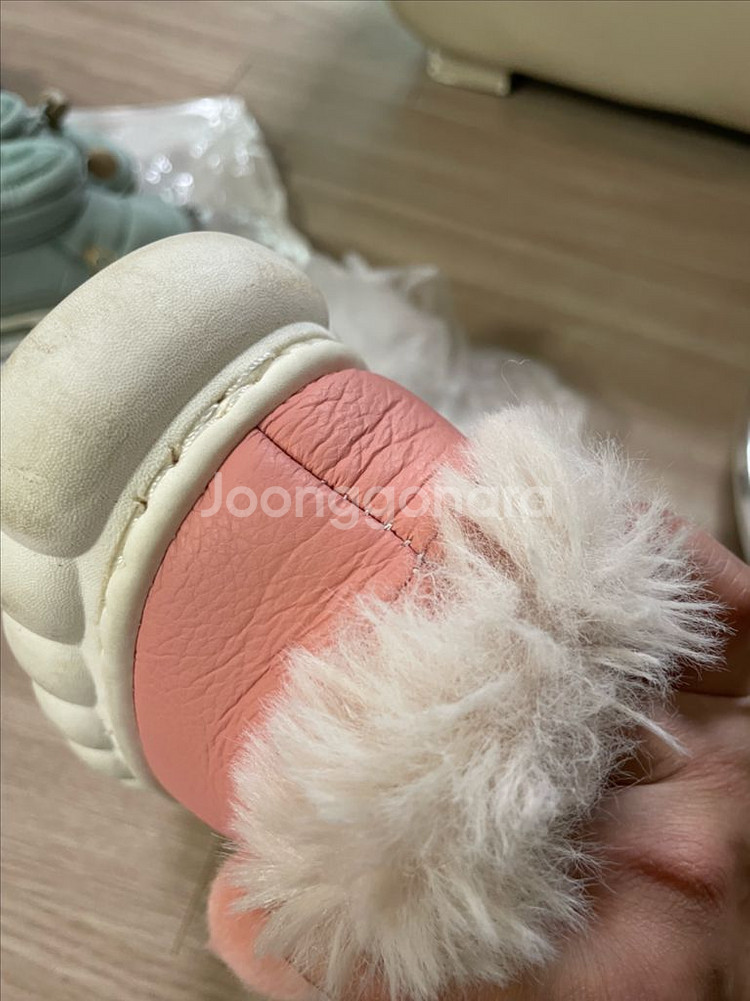 여아 겨울 털부츠 / 140사이즈--6