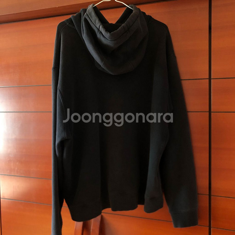 나이키 스우시 후드티 블랙--1