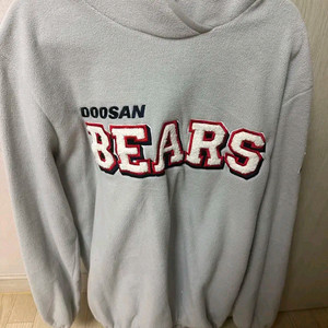 두산베어스 40주년 기념 후드티