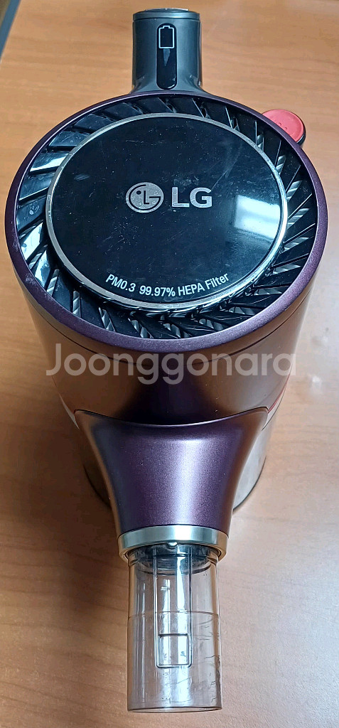 lg a9s 코드제로 무선청소기 본체--2