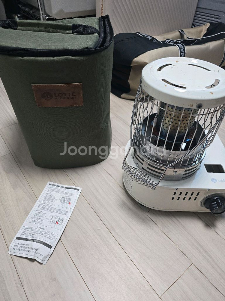 롯데 가스난로 캠핑용--3