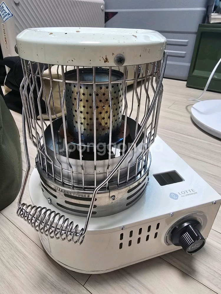 롯데 가스난로 캠핑용--2