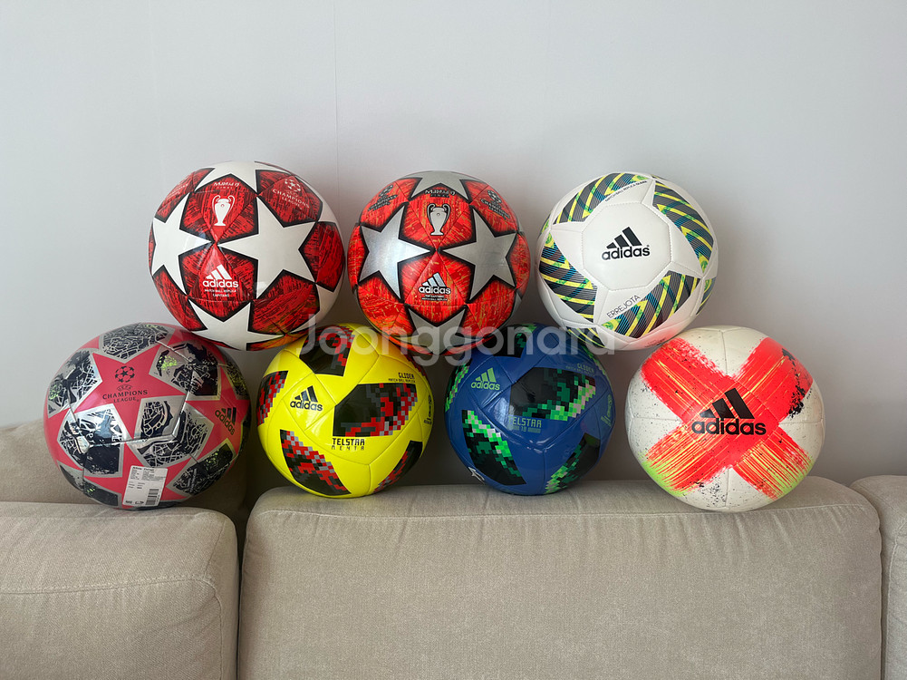 아디다스 축구공 미사용 새제품 텔스타 챔피언스리그 등--0