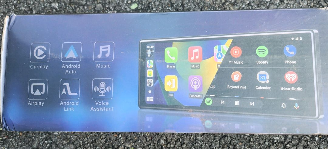 차량용 안드로이드 올인원 네비게이션 이미지