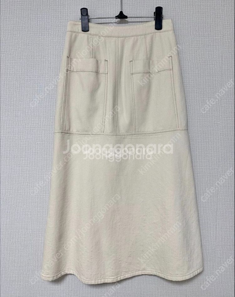 한섬 더캐시미어 데님스커트--1