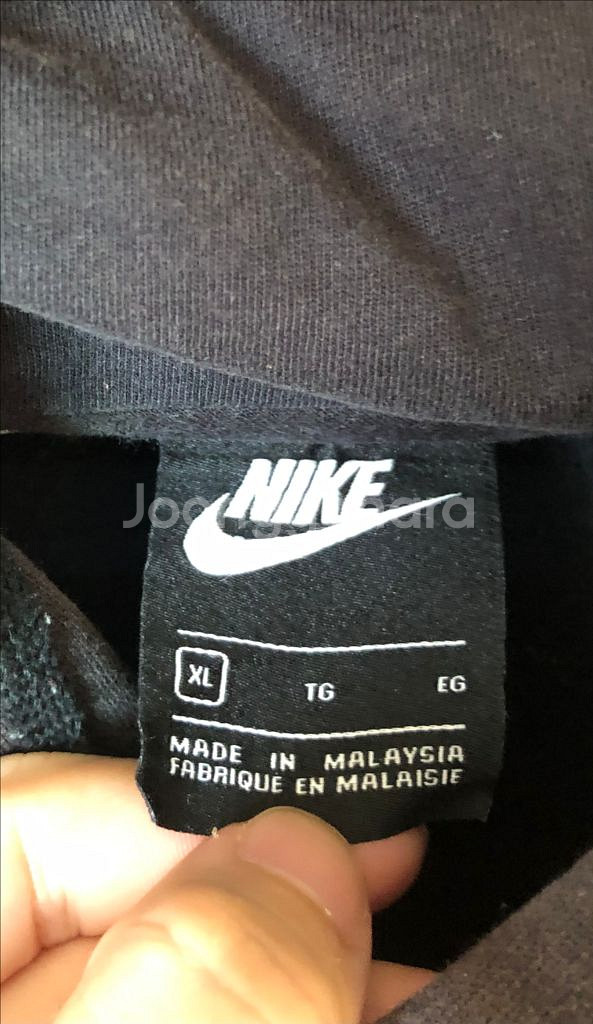 나이키 스우시 후드티 블랙--2