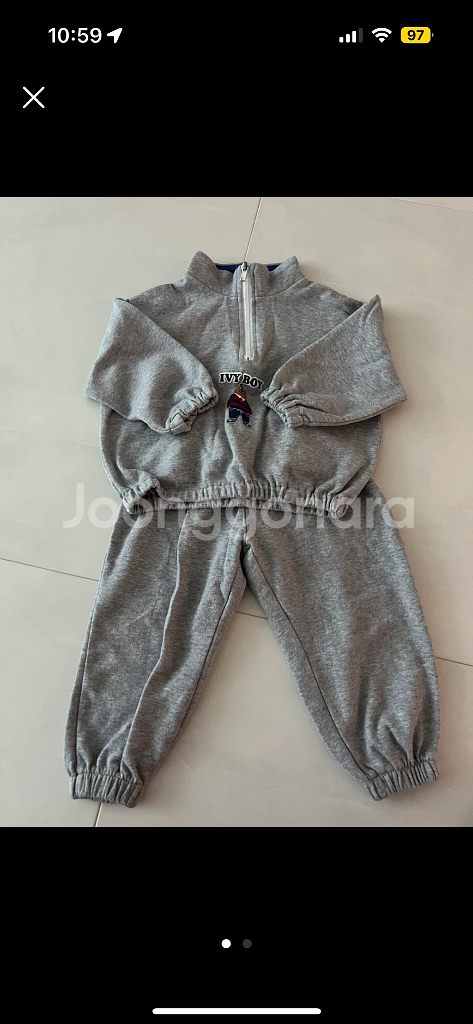 아기옷, 유아 상하복 90(12개월-24개월)--0