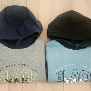 블랙야크키즈 기모 후드티 2벌 175사이즈