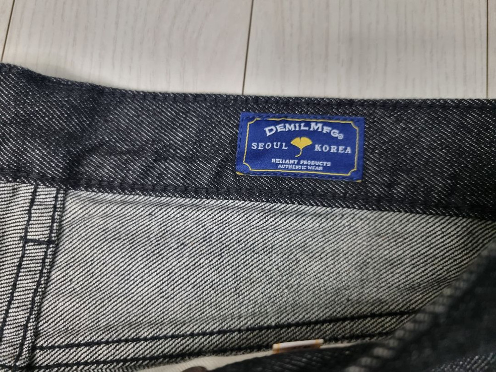 demil MFG 데밀 블랙 데님진 청바지(LOT 028/허리29추천) 이미지