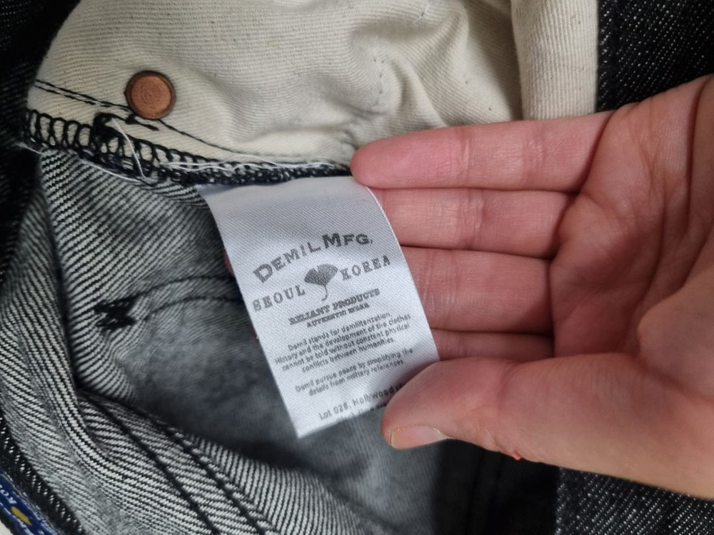 demil MFG 데밀 블랙 데님진 청바지(LOT 028/허리29추천) 이미지