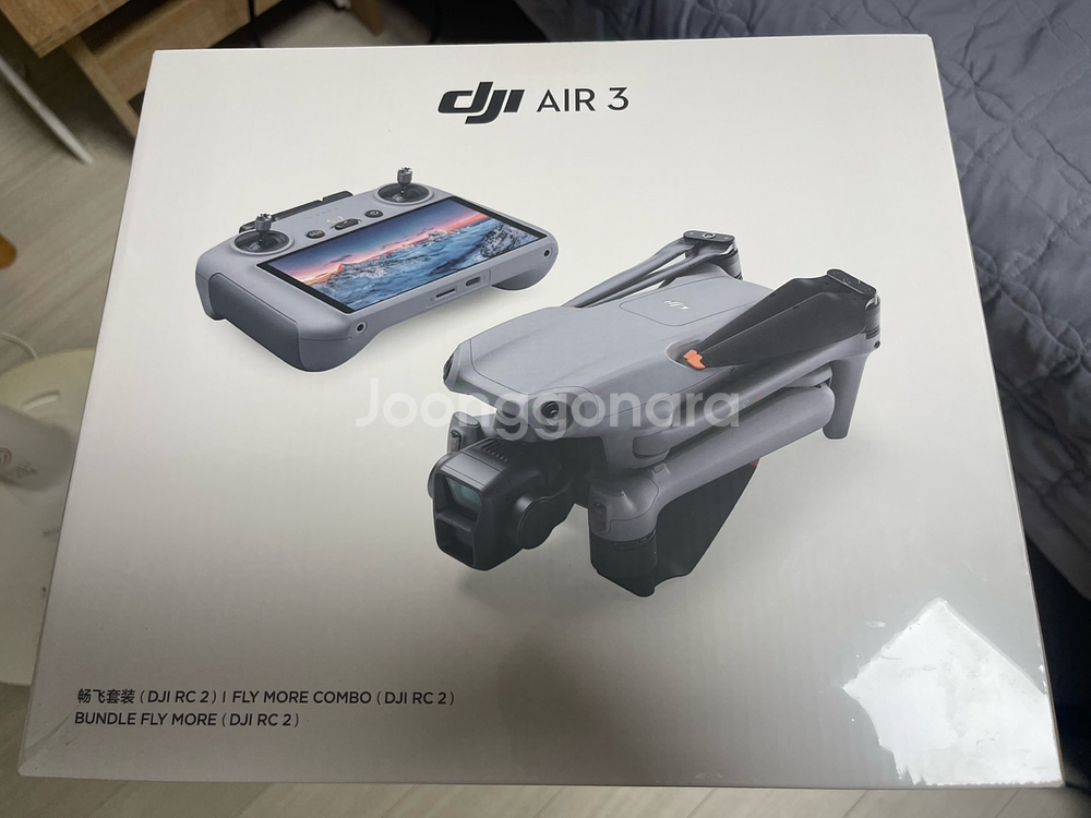 DJI AIR 3 플라이모어 콤보 미개봉--0