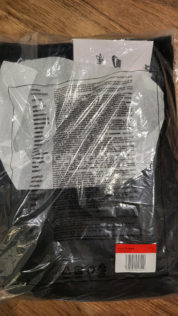 나이키x스투시 써멀(맨투맨) 블랙 L--0