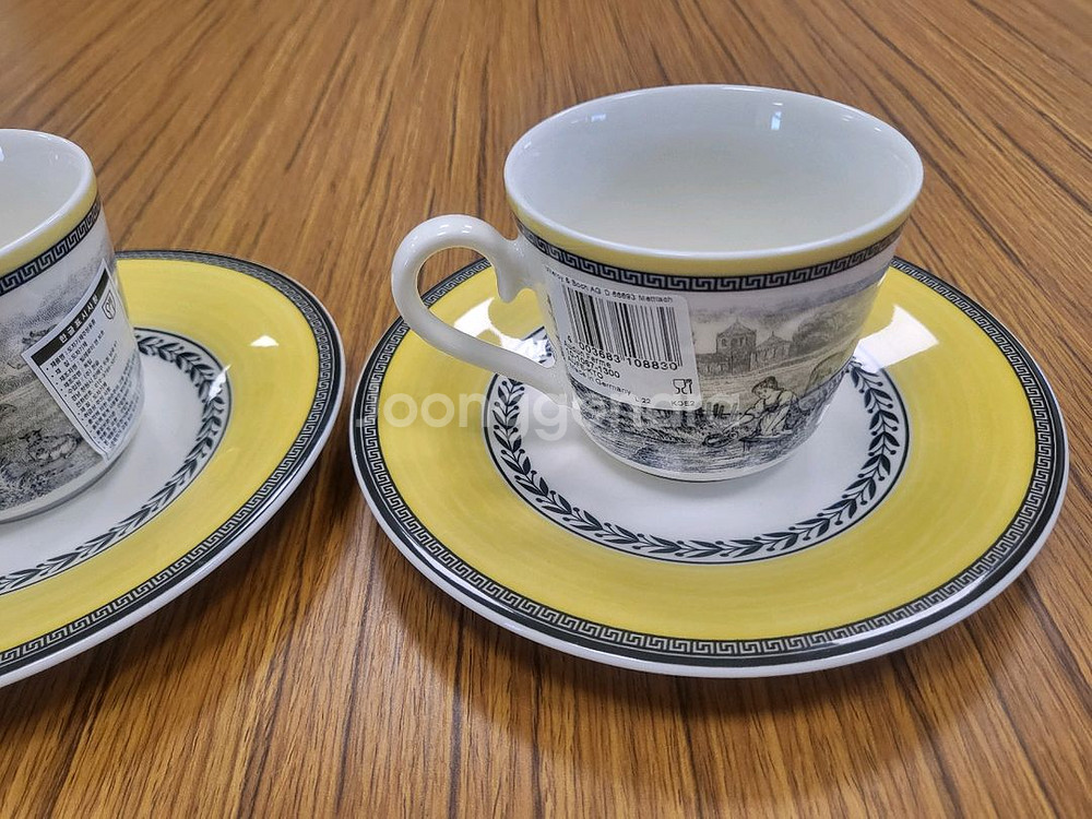 빌레로이앤보흐 아우든 펌 커피잔 새상품판매합니다--2