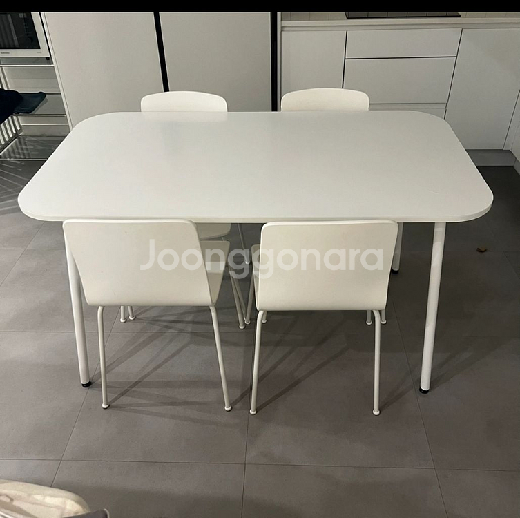 화이트식탁세트--1