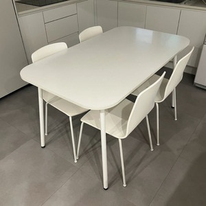 화이트식탁세트