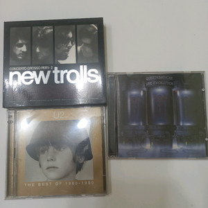 U2/new trolls/QUEENSRYCHE 더블앨범 팝명반 CD 개당