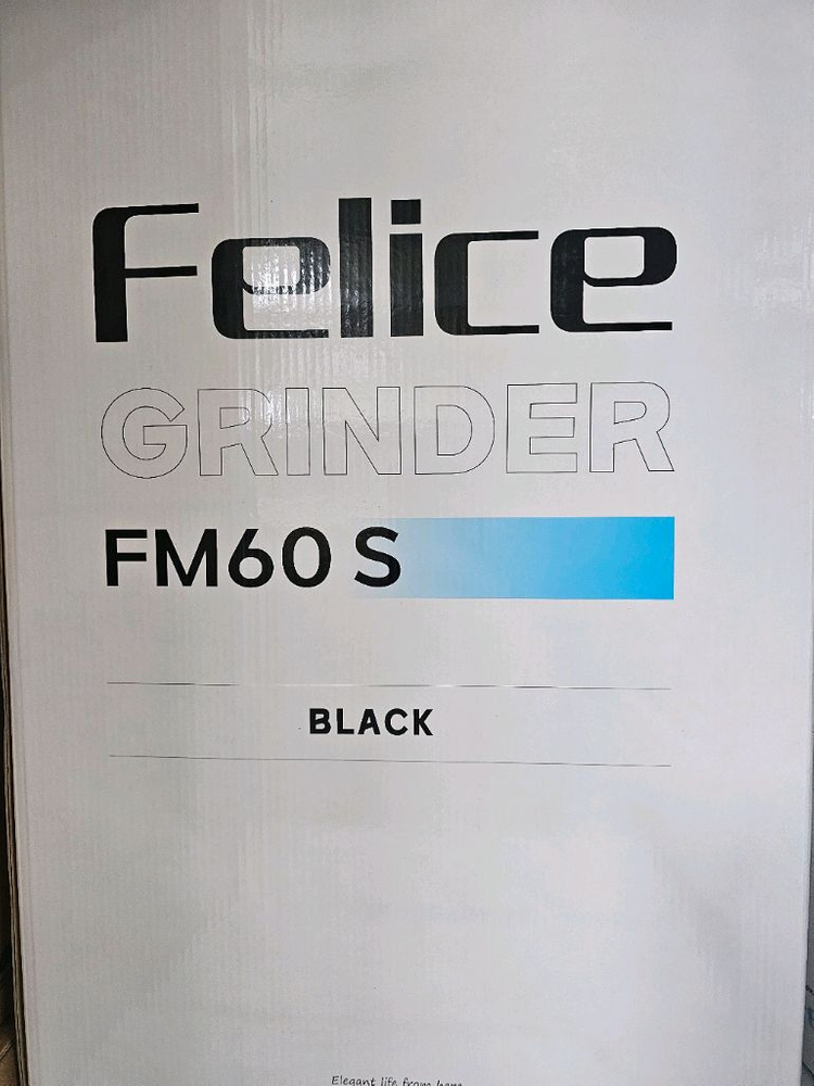 펠리체 FM60S 커피 그라인더 미개봉 새상품 블랙 이미지