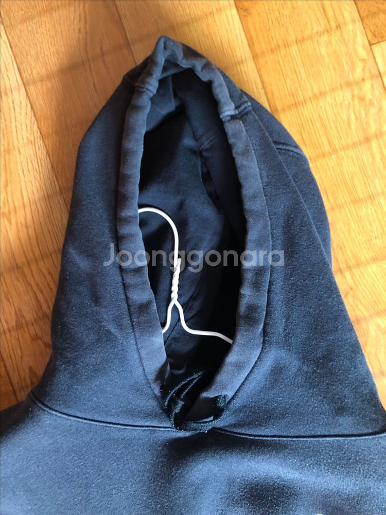 나이키 스우시 후드티 블랙--4