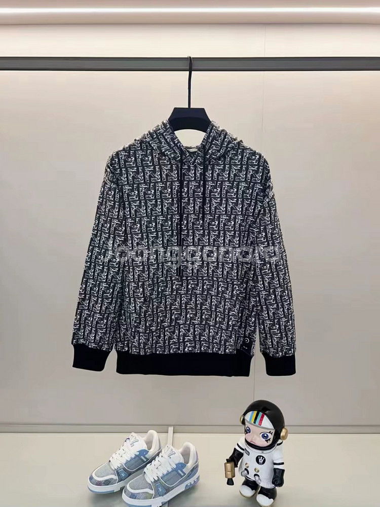 펜디 후드티 공용 캐쥬얼--0