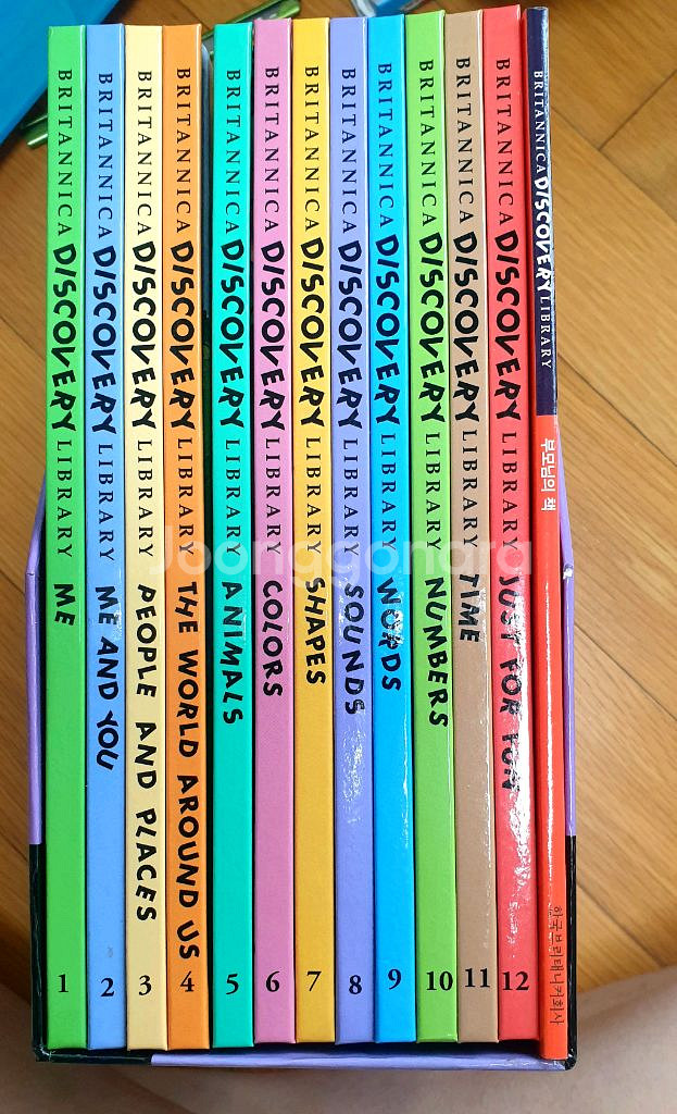 브리태니커 디스커버리 라이브러리 영어동화책 세트--0