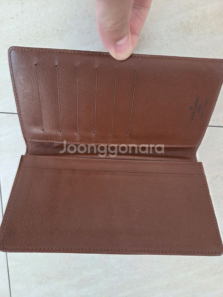 정품 루이비통 모노그램 장지갑(1)--5