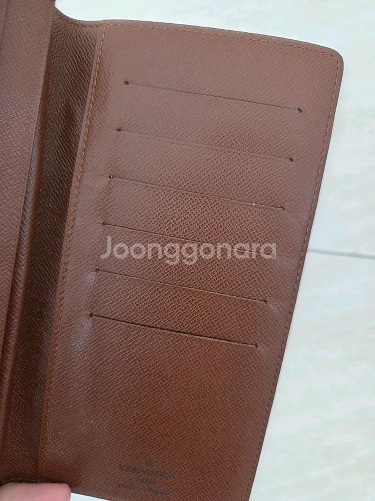 정품 루이비통 모노그램 장지갑(1)--7