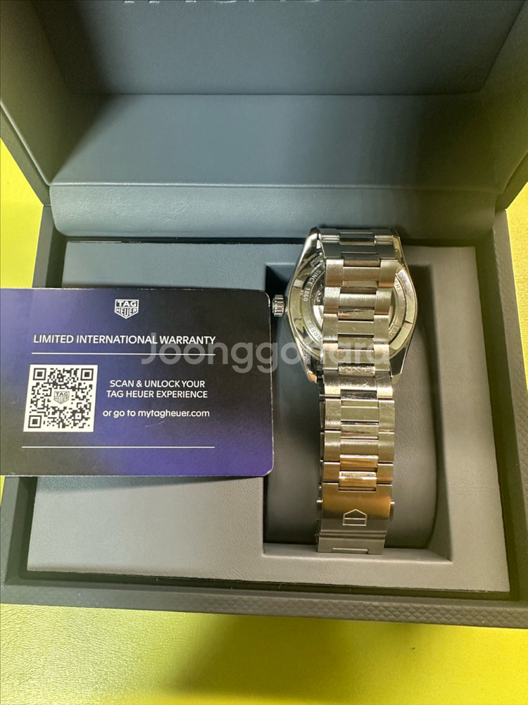 태그호이어 까레라 데이트 39mm 오토매틱 스틸 블랙--4