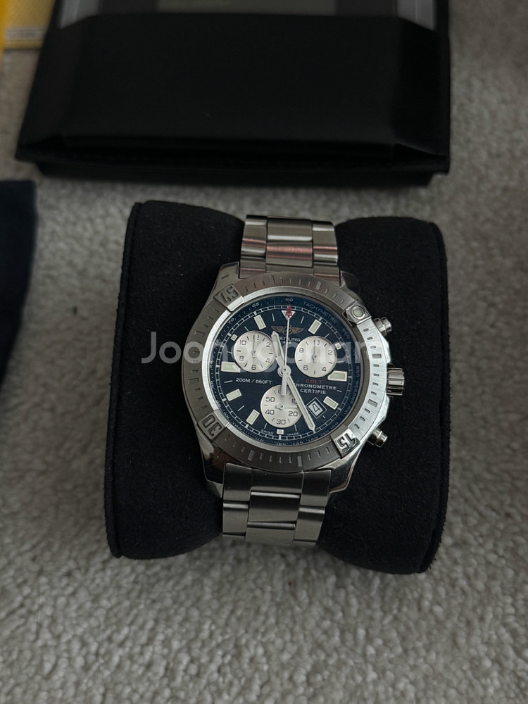 브라이틀링 콜트 크로노 44mm 검판--1